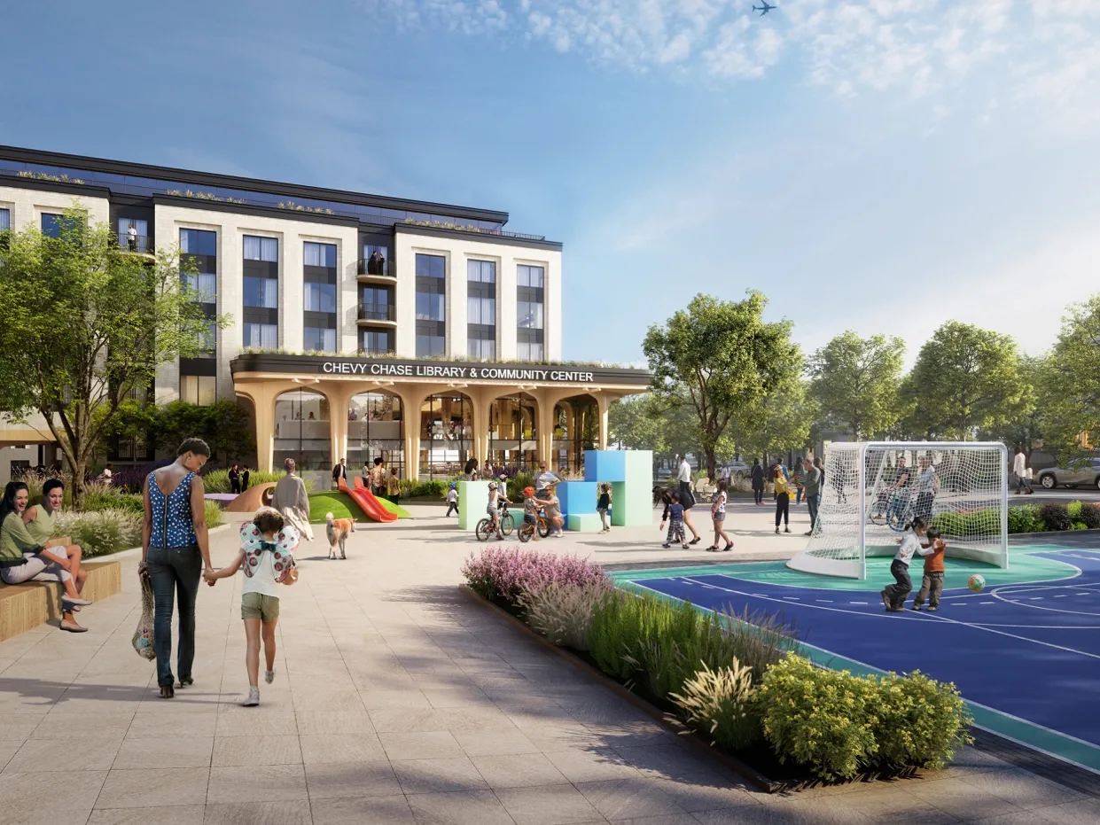 The 8 Proposals To Redevelop A Hotly Debated Site In Chevy Chase